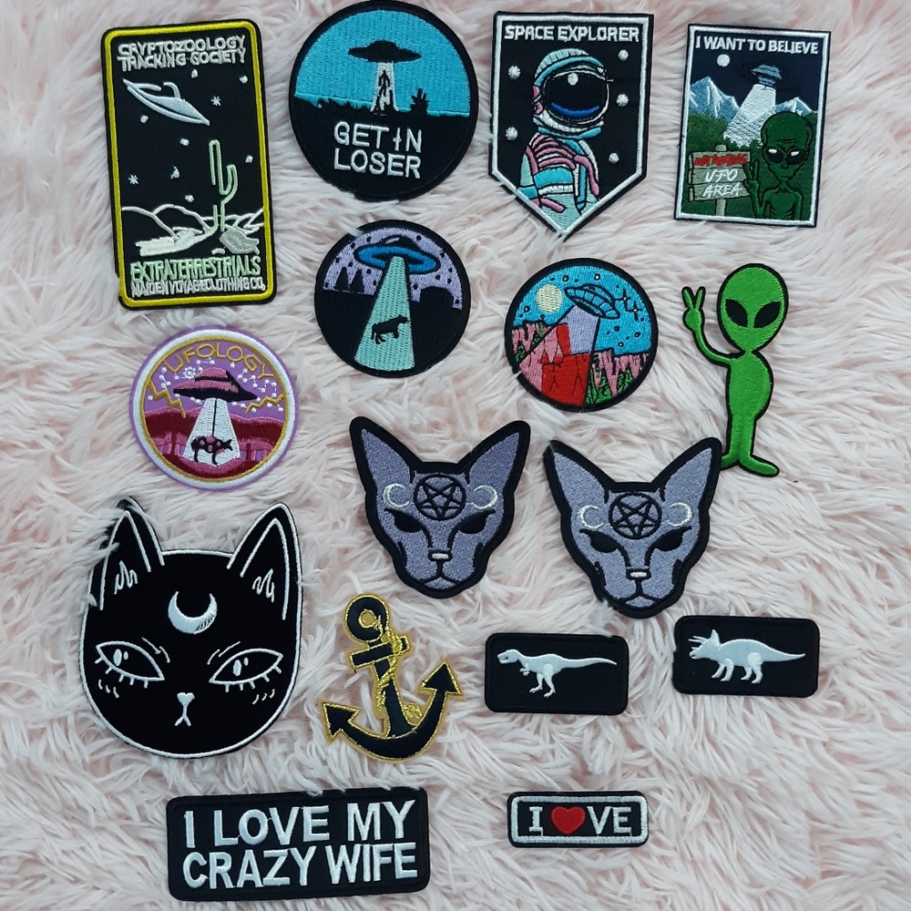 -🤘MY PATCH COLLECTION!!🕸🦇🌙 PIECES NOW 4 SALE! SCROLL DOWN!!! - Picture 5 of 16